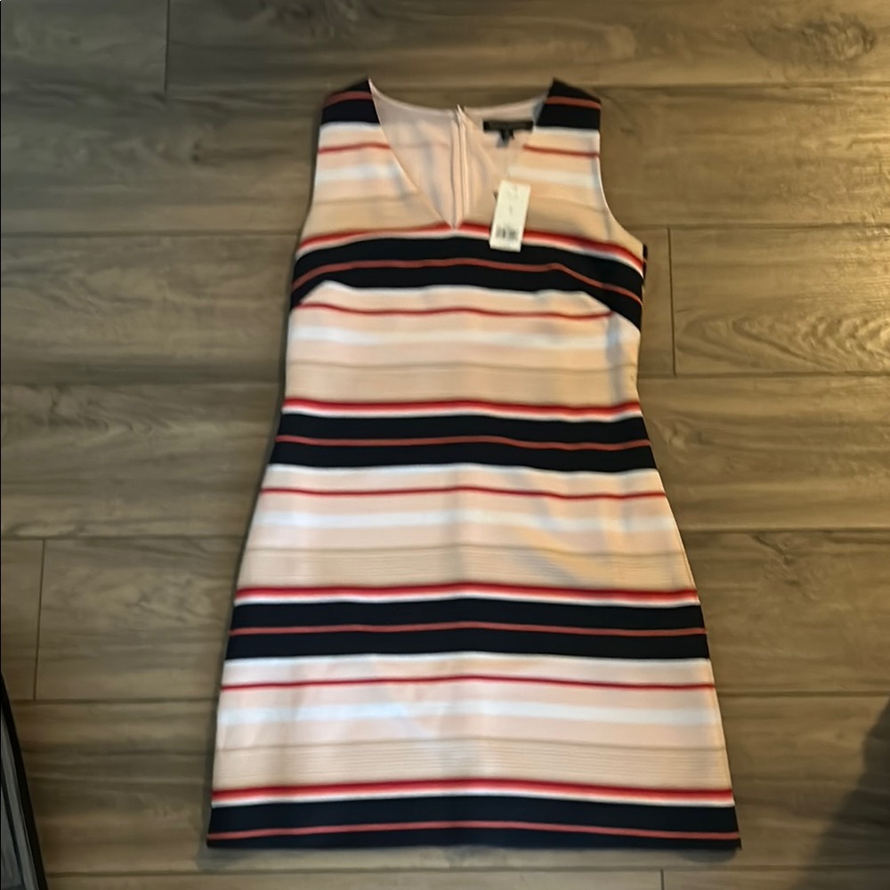 Striped Sleeveless Dress
